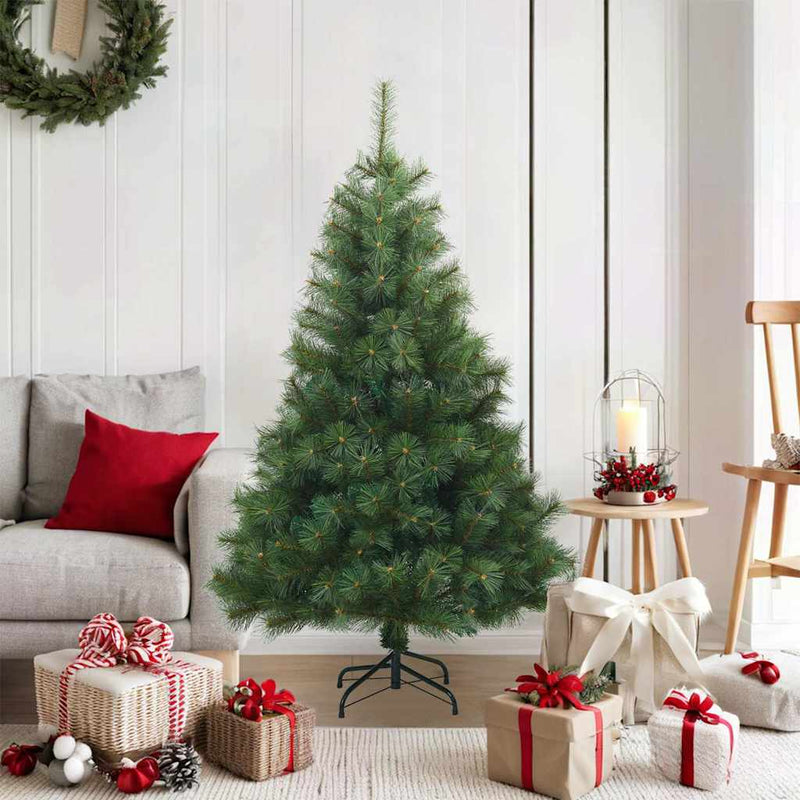 Load image into Gallery viewer, Vidaxl kunstmatige inklapbare kerstboom groen 120 cm pvc, staal
