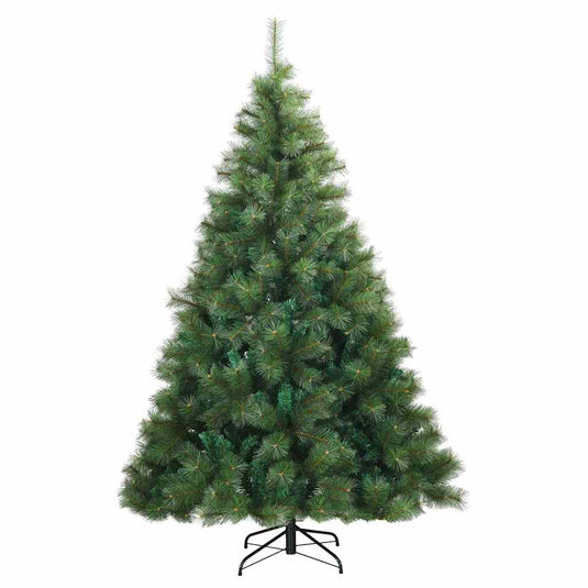 Vidaxl kunstmatige inklapbare kerstboom groen 180 cm pvc, staal