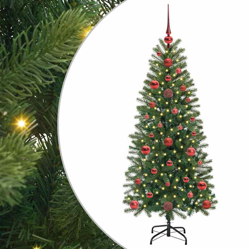 Load image into Gallery viewer, Vidaxl kunstkerstboom met 150 led met standaard groen 120 cm pe en pvc
