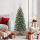 Vidaxl kunstkerstboom met 150 led met standaard groen 120 cm pe en pvc