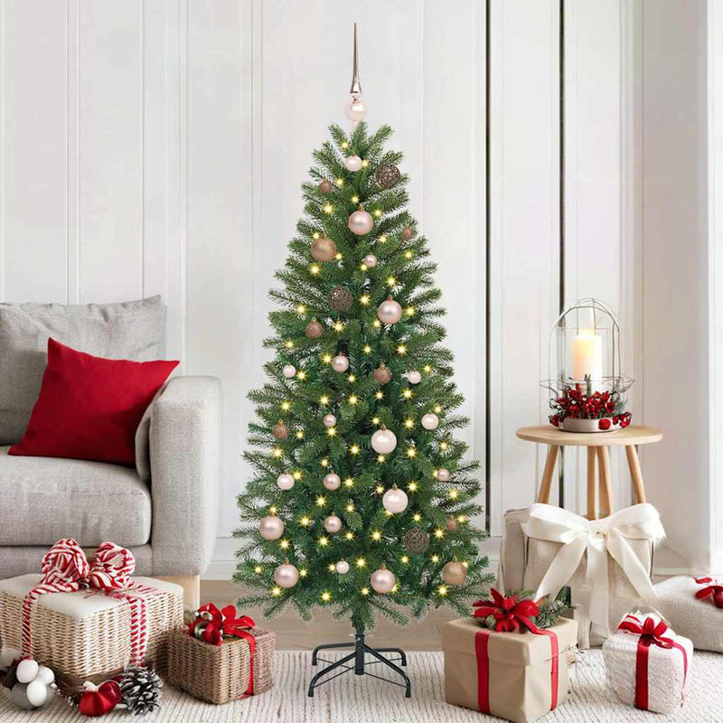 Load image into Gallery viewer, Vidaxl kunstkerstboom met 150 led met standaard groen 150 cm pe en pvc
