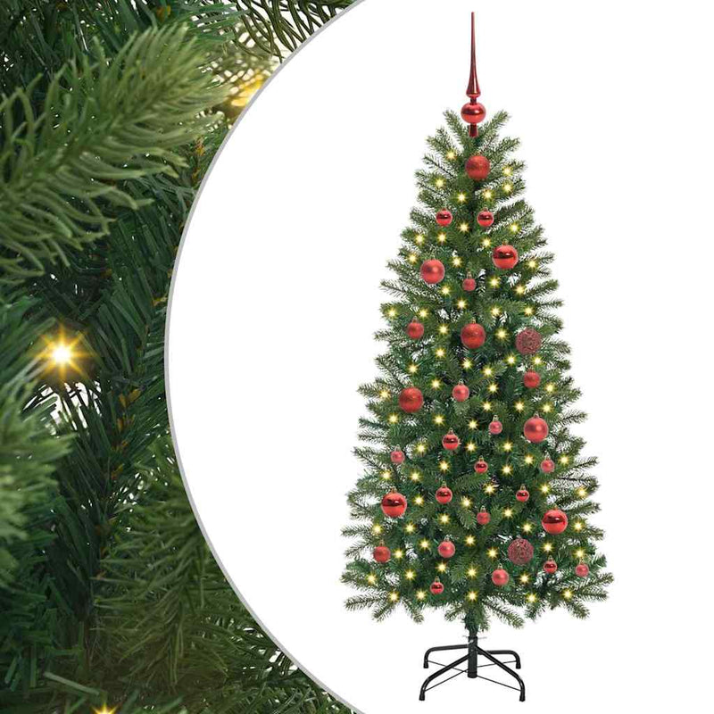 Load image into Gallery viewer, Vidaxl kunstkerstboom met 150 led met standaard groen 150 cm pe en pvc
