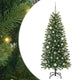 Vidaxl kunstkerstboom met 150 led met standaard groen 150 cm pe en pvc