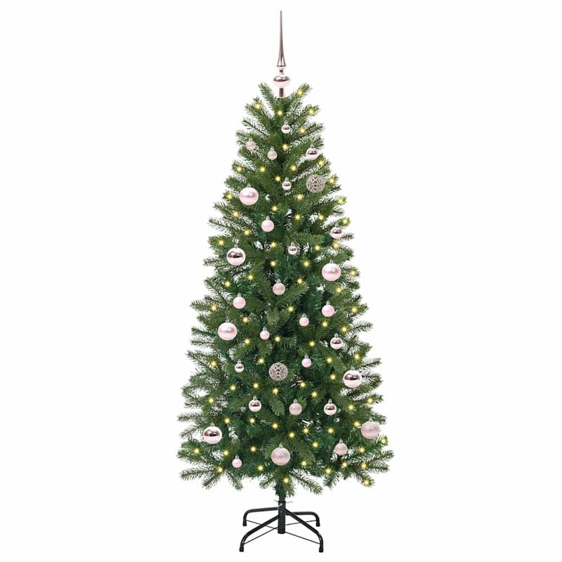 Load image into Gallery viewer, Vidaxl kunstkerstboom met 150 led met standaard groen 150 cm pe en pvc
