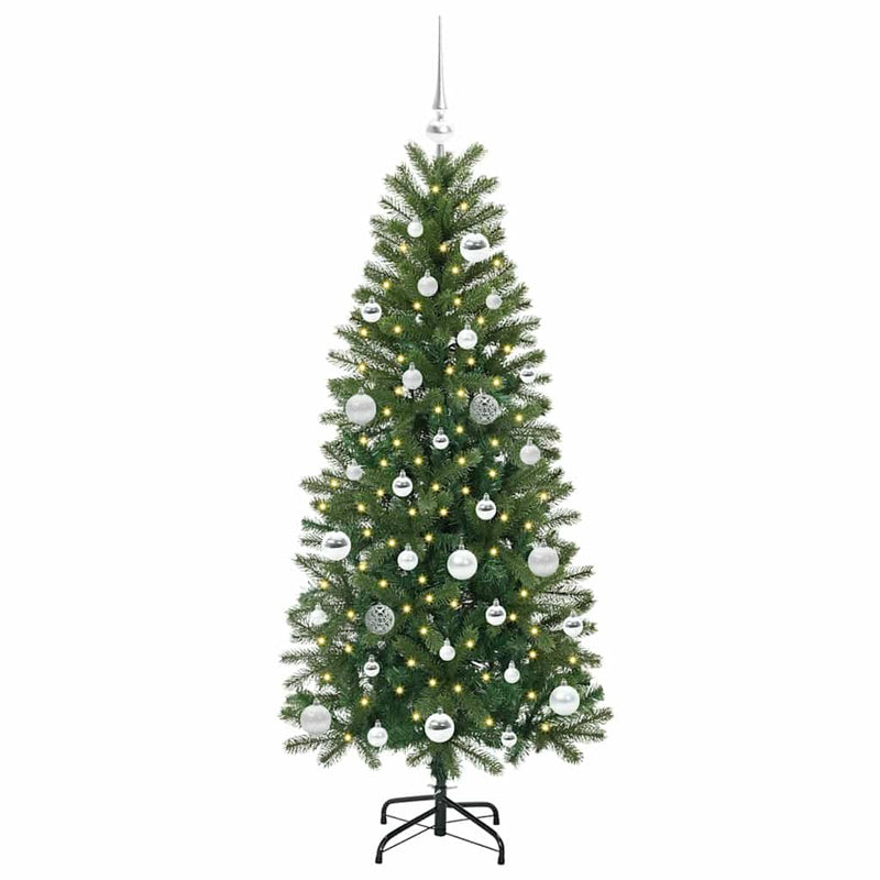 Load image into Gallery viewer, Vidaxl kunstkerstboom met 150 led met standaard groen 150 cm pe en pvc
