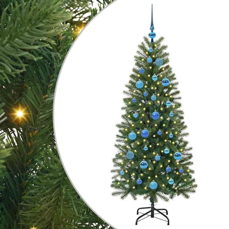Load image into Gallery viewer, Vidaxl kunstkerstboom met 150 led met standaard groen 150 cm pe en pvc
