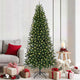 Vidaxl kunstkerstboom met 300 led met standaard groen 180 cm pe en pvc