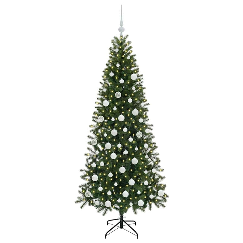 Load image into Gallery viewer, Vidaxl kunstkerstboom met 300 led met standaard groen 180 cm pe en pvc
