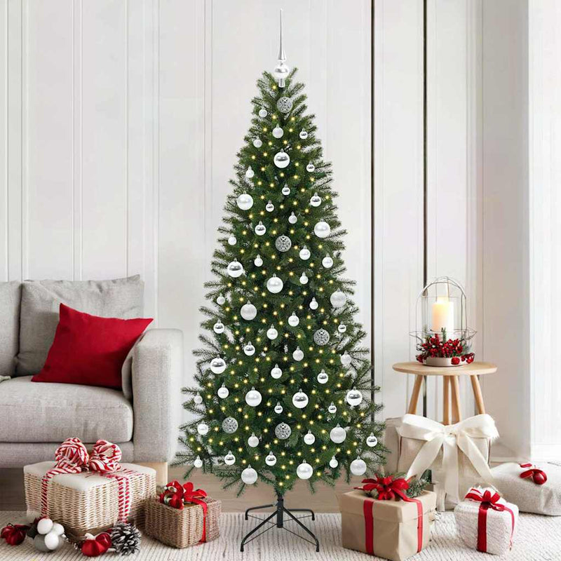 Load image into Gallery viewer, Vidaxl kunstkerstboom met 300 led met standaard groen 180 cm pe en pvc
