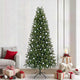 Vidaxl kunstkerstboom met 300 led met standaard groen 240 cm pe en pvc