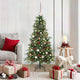 Vidaxl kunstmatige inklapbare kerstboom groen 150 cm pe en pvc