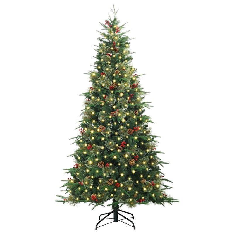 Load image into Gallery viewer, Vidaxl kunstmatige inklapbare kerstboom groen 180 cm pe en pvc
