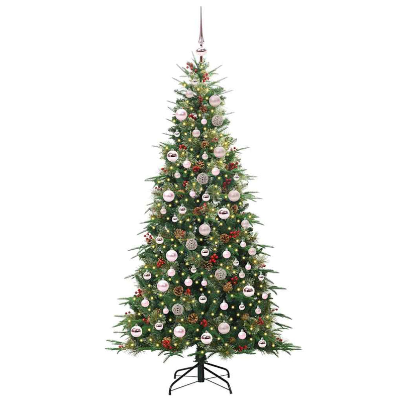 Load image into Gallery viewer, Vidaxl kunstmatige inklapbare kerstboom groen 180 cm pe en pvc
