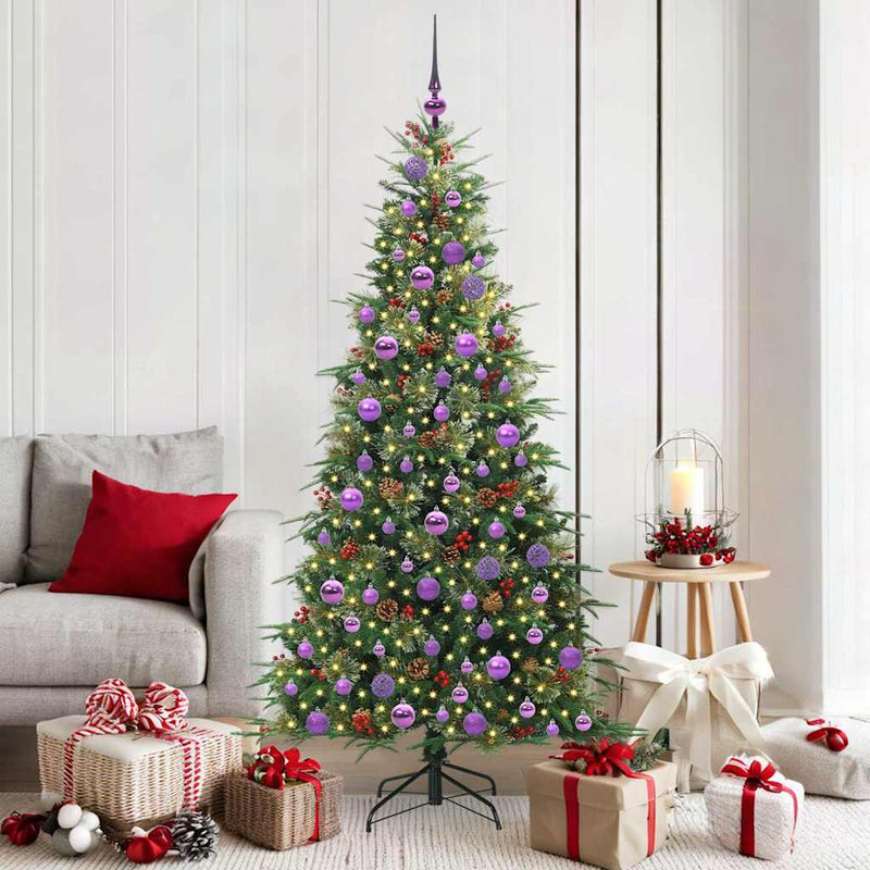 Load image into Gallery viewer, Vidaxl kunstmatige inklapbare kerstboom groen 180 cm pe en pvc
