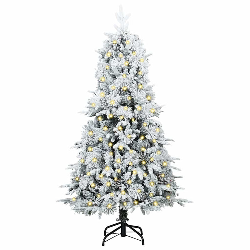 Load image into Gallery viewer, Vidaxl kunstmatige inklapbare kerstboom groen 120 cm pe en pvc
