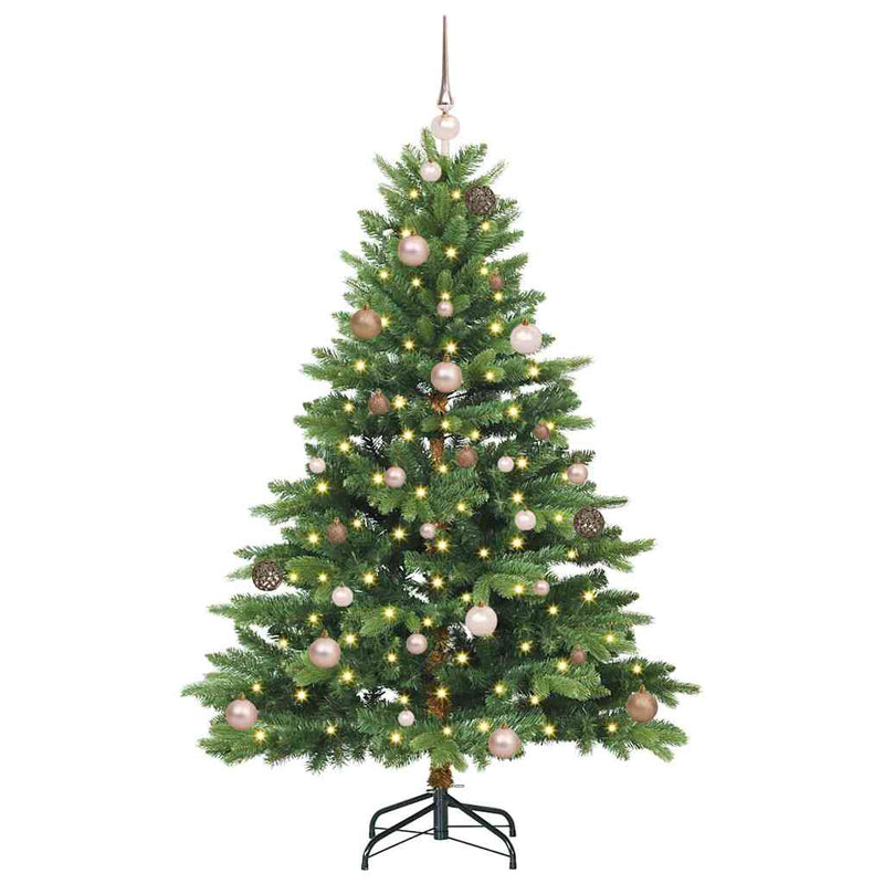 Load image into Gallery viewer, Vidaxl kunstkerstboom met 150 led met standaard groen 150 cm pe en pvc
