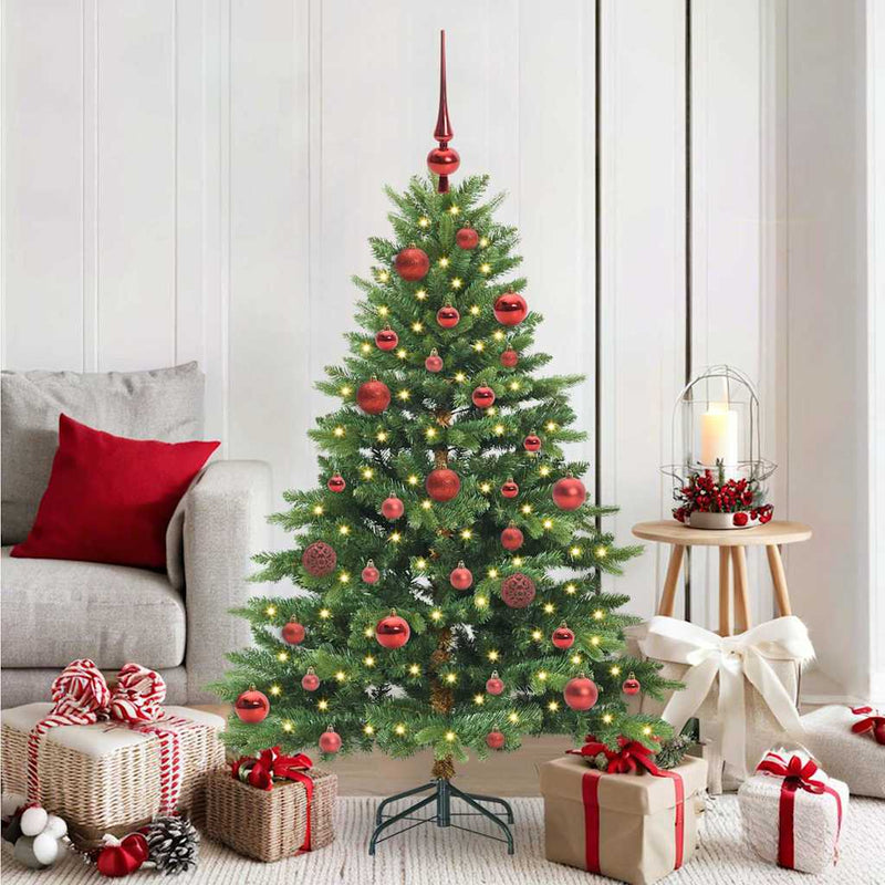 Load image into Gallery viewer, Vidaxl kunstkerstboom met 150 led met standaard groen 150 cm pe en pvc

