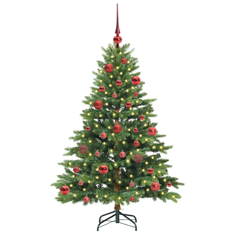 Load image into Gallery viewer, Vidaxl kunstkerstboom met 150 led met standaard groen 150 cm pe en pvc
