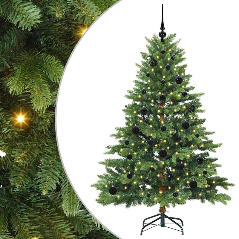 Load image into Gallery viewer, Vidaxl kunstkerstboom met 150 led met standaard groen 150 cm pe en pvc
