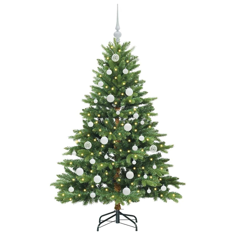 Load image into Gallery viewer, Vidaxl kunstkerstboom met 150 led met standaard groen 150 cm pe en pvc
