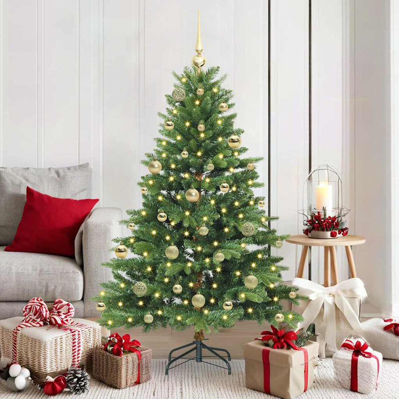 Load image into Gallery viewer, Vidaxl kunstkerstboom met 150 led met standaard groen 150 cm pe en pvc
