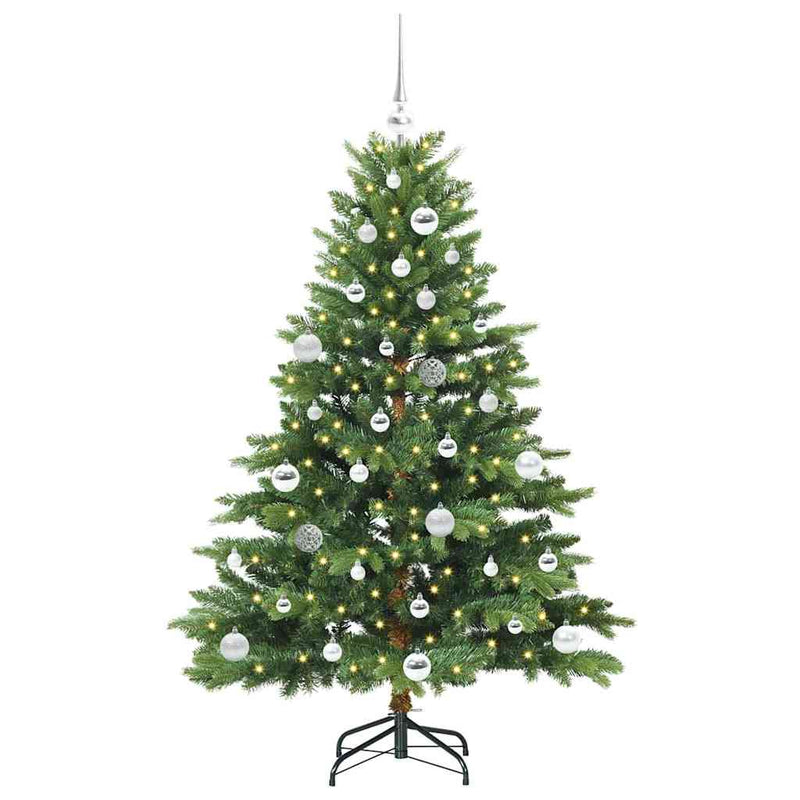 Load image into Gallery viewer, Vidaxl kunstkerstboom met 150 led met standaard groen 150 cm pe en pvc
