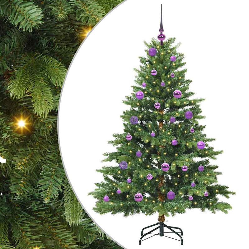 Load image into Gallery viewer, Vidaxl kunstkerstboom met 150 led met standaard groen 150 cm pe en pvc
