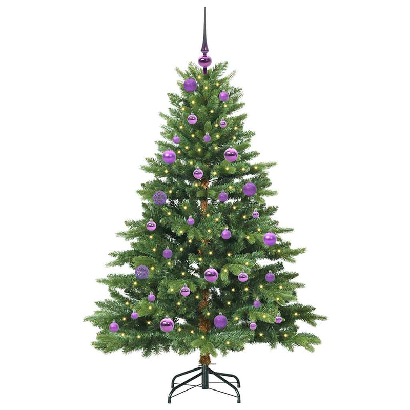 Load image into Gallery viewer, Vidaxl kunstkerstboom met 150 led met standaard groen 150 cm pe en pvc
