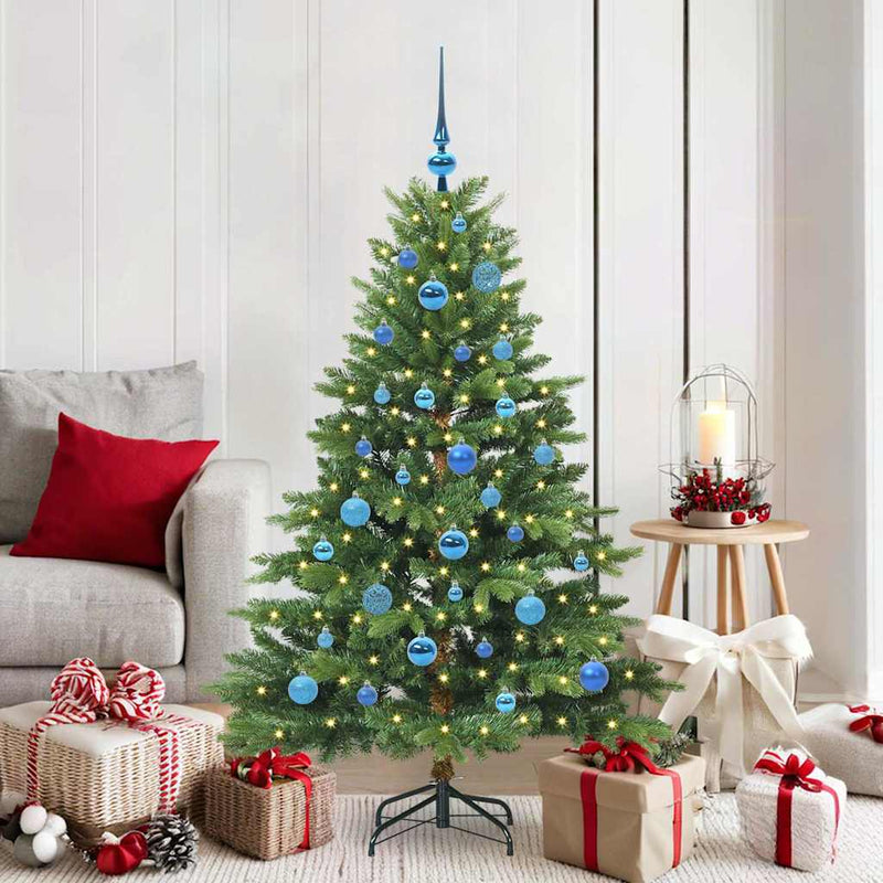 Load image into Gallery viewer, Vidaxl kunstkerstboom met 150 led met standaard groen 150 cm pe en pvc
