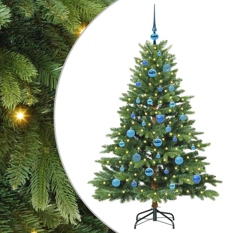 Load image into Gallery viewer, Vidaxl kunstkerstboom met 150 led met standaard groen 150 cm pe en pvc
