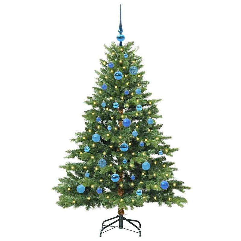 Load image into Gallery viewer, Vidaxl kunstkerstboom met 150 led met standaard groen 150 cm pe en pvc
