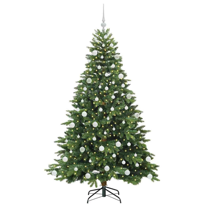 Load image into Gallery viewer, Vidaxl kunstkerstboom met 300 led met standaard groen 180 cm pe en pvc
