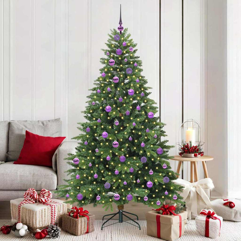 Load image into Gallery viewer, Vidaxl kunstkerstboom met 300 led met standaard groen 180 cm pe en pvc
