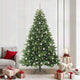 Vidaxl kunstkerstboom met 300 led met standaard groen 210 cm pe en pvc