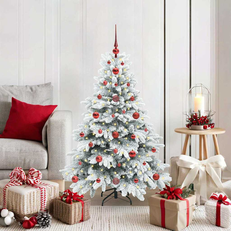 Load image into Gallery viewer, Vidaxl kunstkerstboom met 150 led met standaard wit 120 cm pe en pvc
