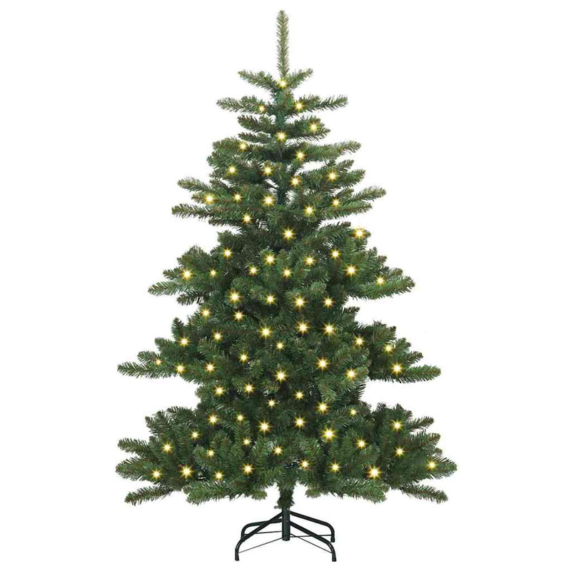 Load image into Gallery viewer, Vidaxl kunstmatige inklapbare kerstboom groen 150 cm pvc en staal
