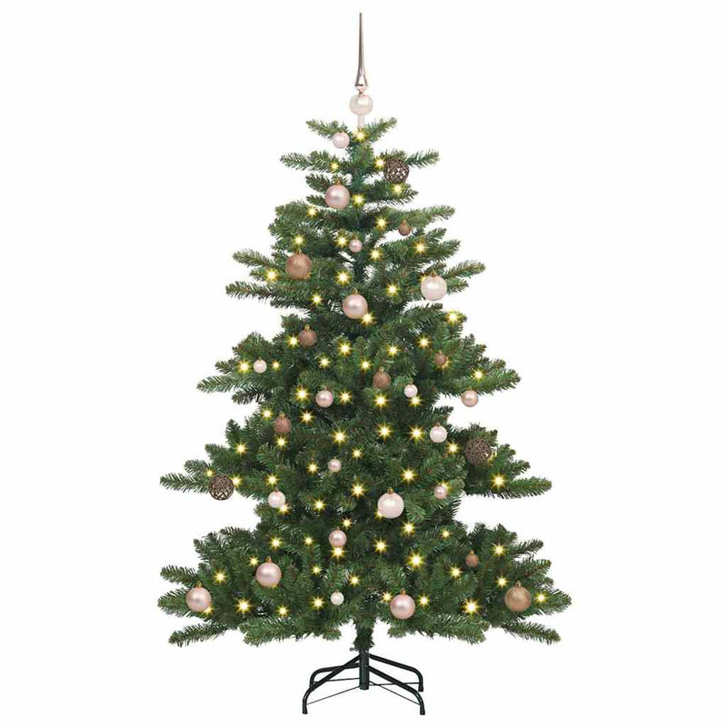 Load image into Gallery viewer, Vidaxl kunstmatige inklapbare kerstboom groen 150 cm pvc en staal

