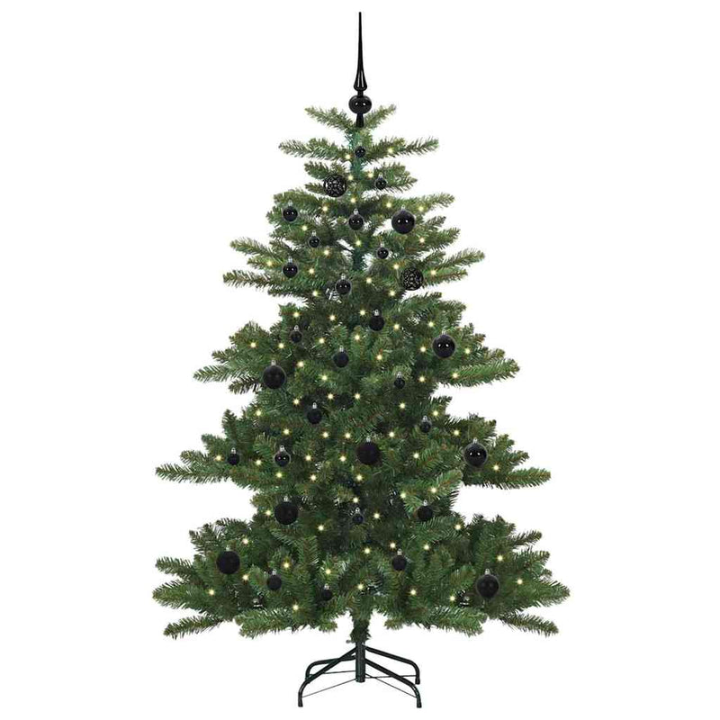 Load image into Gallery viewer, Vidaxl kunstmatige inklapbare kerstboom groen 150 cm pvc en staal
