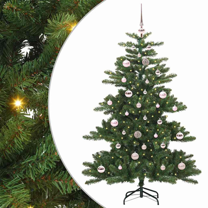 Load image into Gallery viewer, Vidaxl kunstmatige inklapbare kerstboom groen 150 cm pvc en staal

