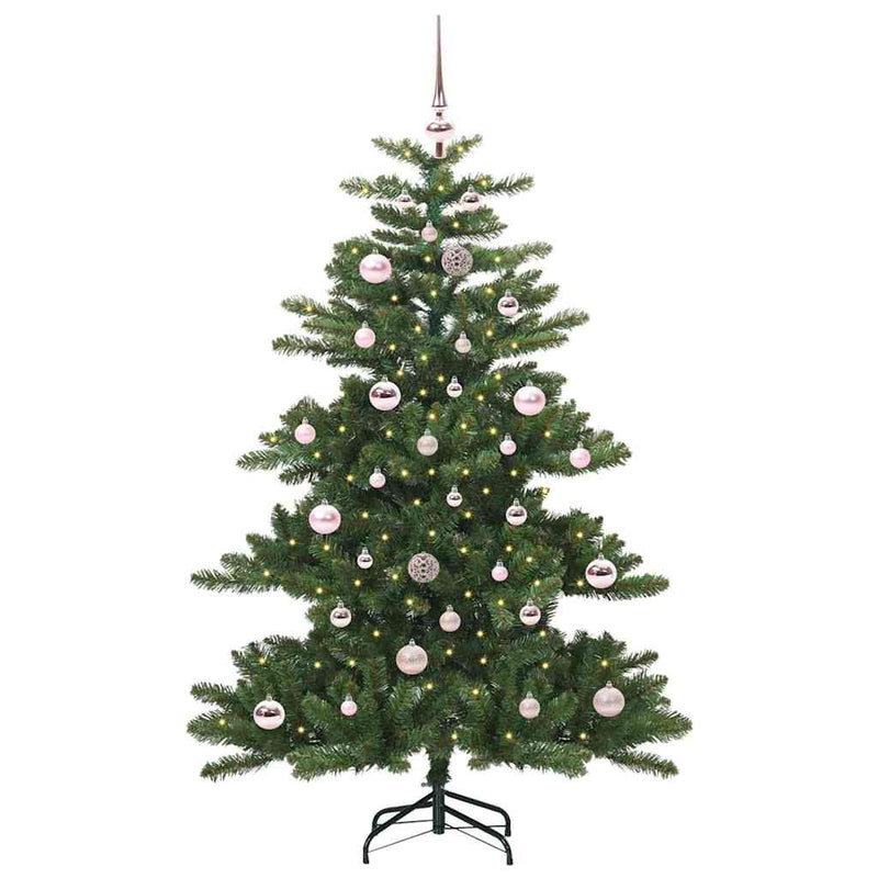 Load image into Gallery viewer, Vidaxl kunstmatige inklapbare kerstboom groen 150 cm pvc en staal
