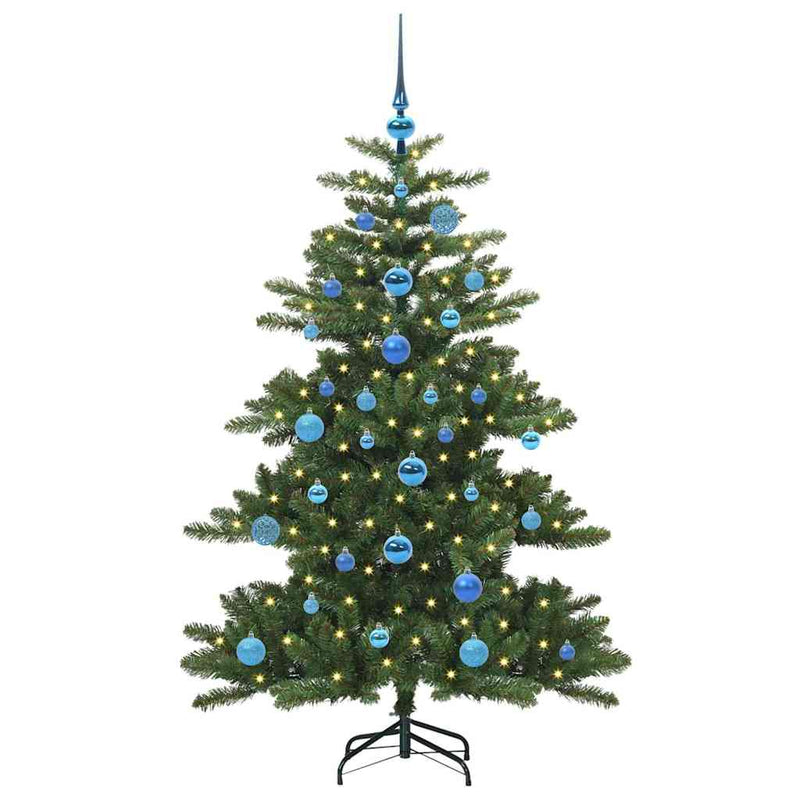 Load image into Gallery viewer, Vidaxl kunstmatige inklapbare kerstboom groen 150 cm pvc en staal
