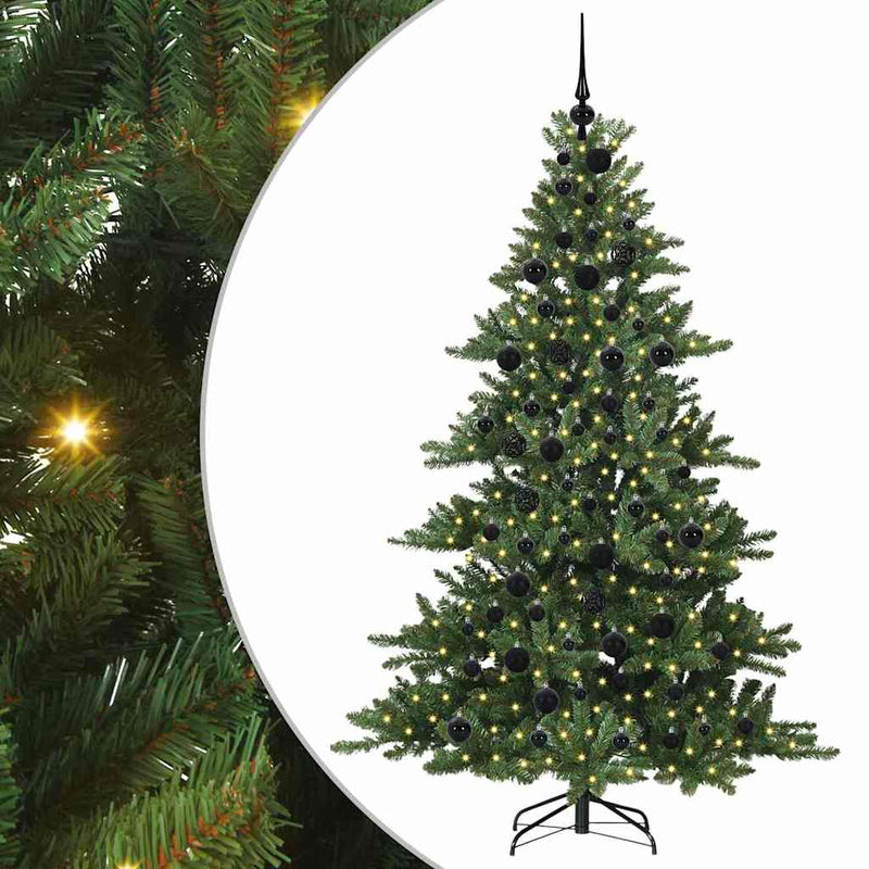 Load image into Gallery viewer, Vidaxl kunstmatige inklapbare kerstboom groen 180 cm pvc en staal
