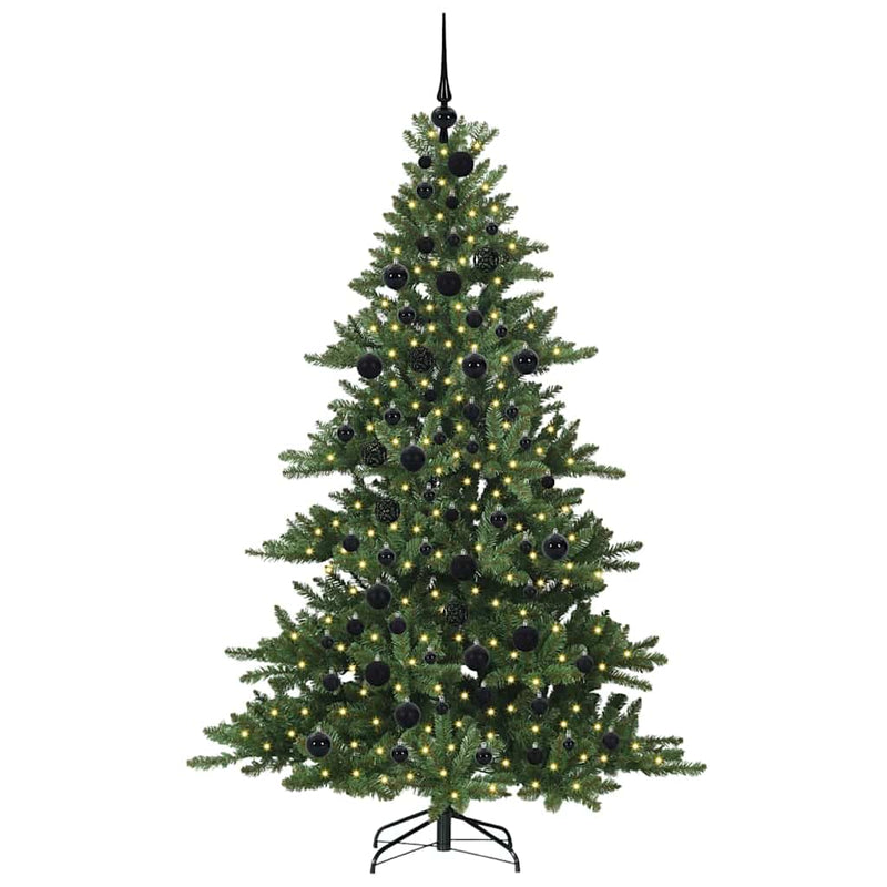 Load image into Gallery viewer, Vidaxl kunstmatige inklapbare kerstboom groen 180 cm pvc en staal
