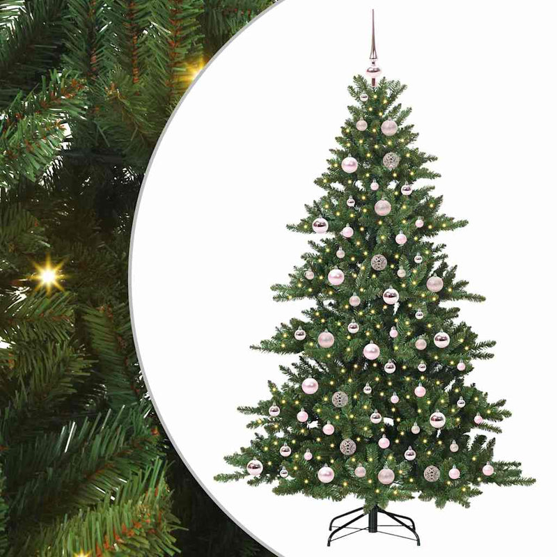Load image into Gallery viewer, Vidaxl kunstmatige inklapbare kerstboom groen 180 cm pvc en staal
