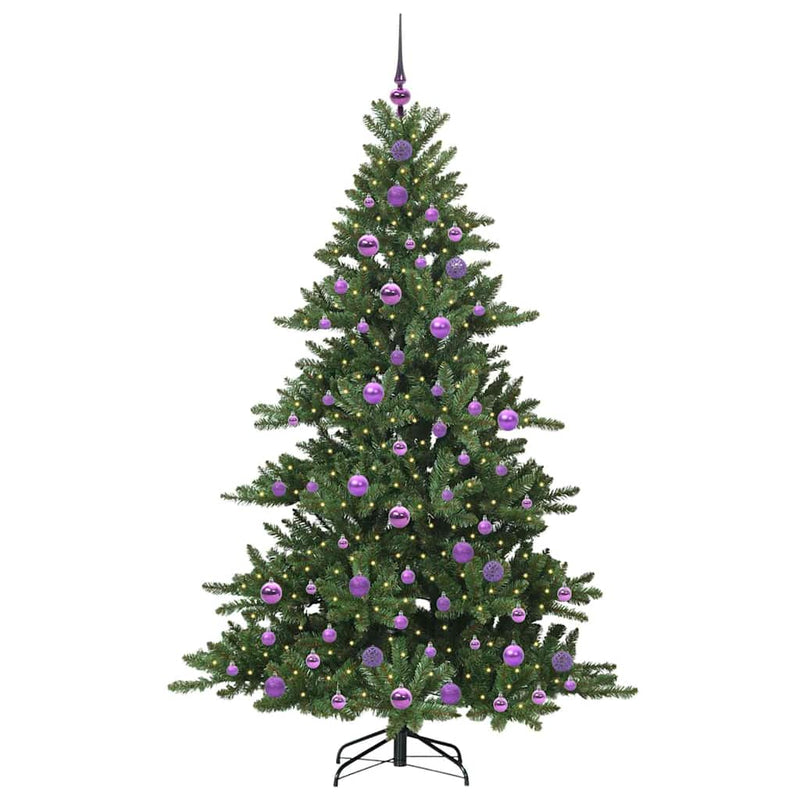 Load image into Gallery viewer, Vidaxl kunstmatige inklapbare kerstboom groen 180 cm pvc en staal
