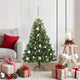 Vidaxl kunstkerstboom met 150 led met standaard groen 120 cm pe en pvc