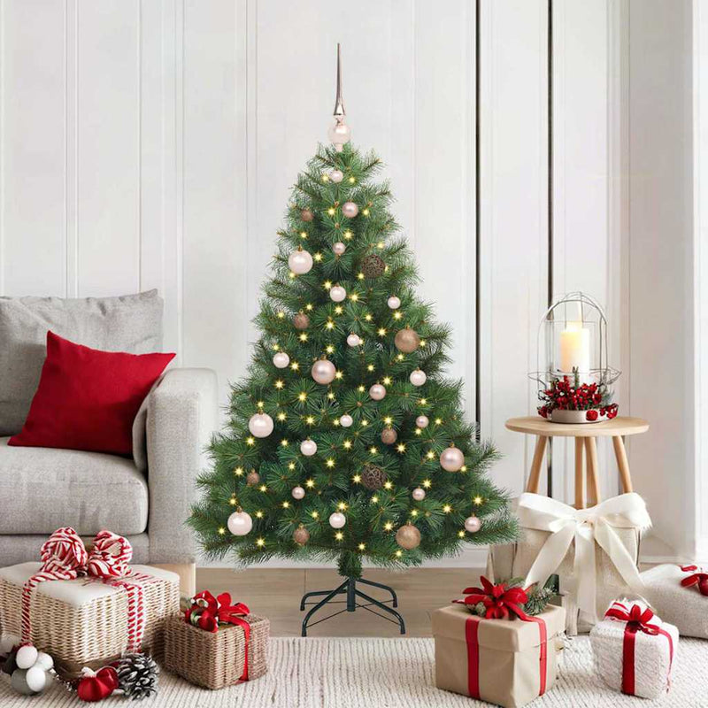 Load image into Gallery viewer, Vidaxl kunstkerstboom met 150 led met standaard groen 150 cm pe en pvc
