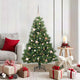 Vidaxl kunstkerstboom met 150 led met standaard groen 150 cm pe en pvc
