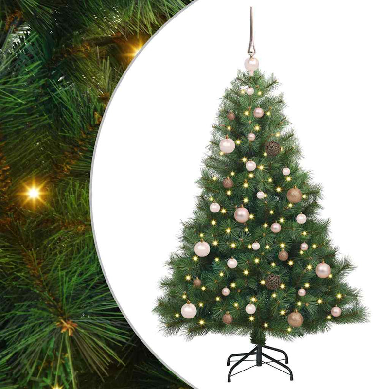 Load image into Gallery viewer, Vidaxl kunstkerstboom met 150 led met standaard groen 150 cm pe en pvc
