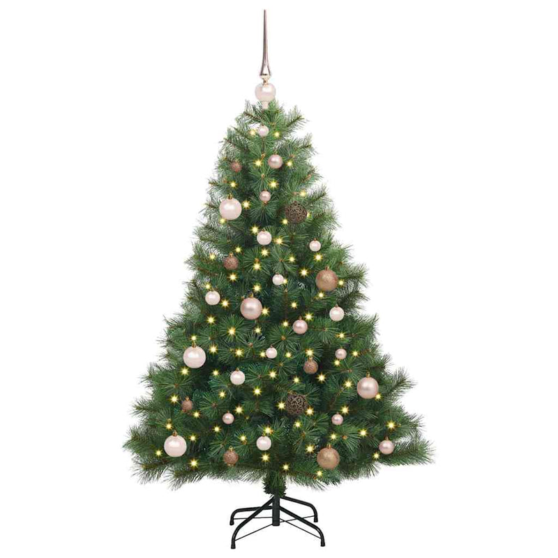 Load image into Gallery viewer, Vidaxl kunstkerstboom met 150 led met standaard groen 150 cm pe en pvc
